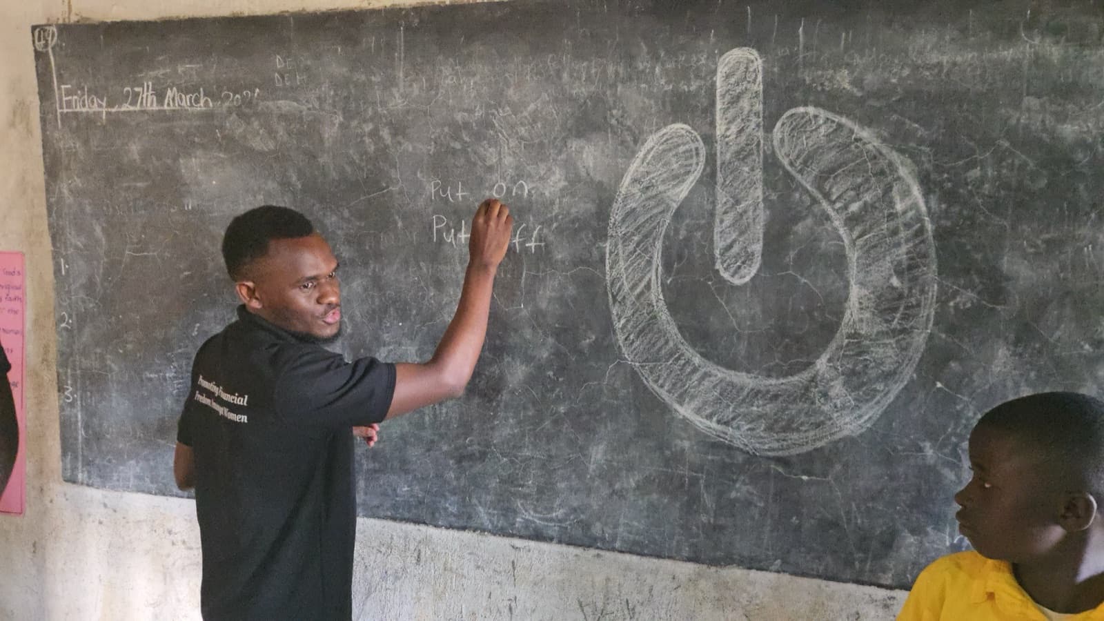 Concepts Drawn On The Chalkboard