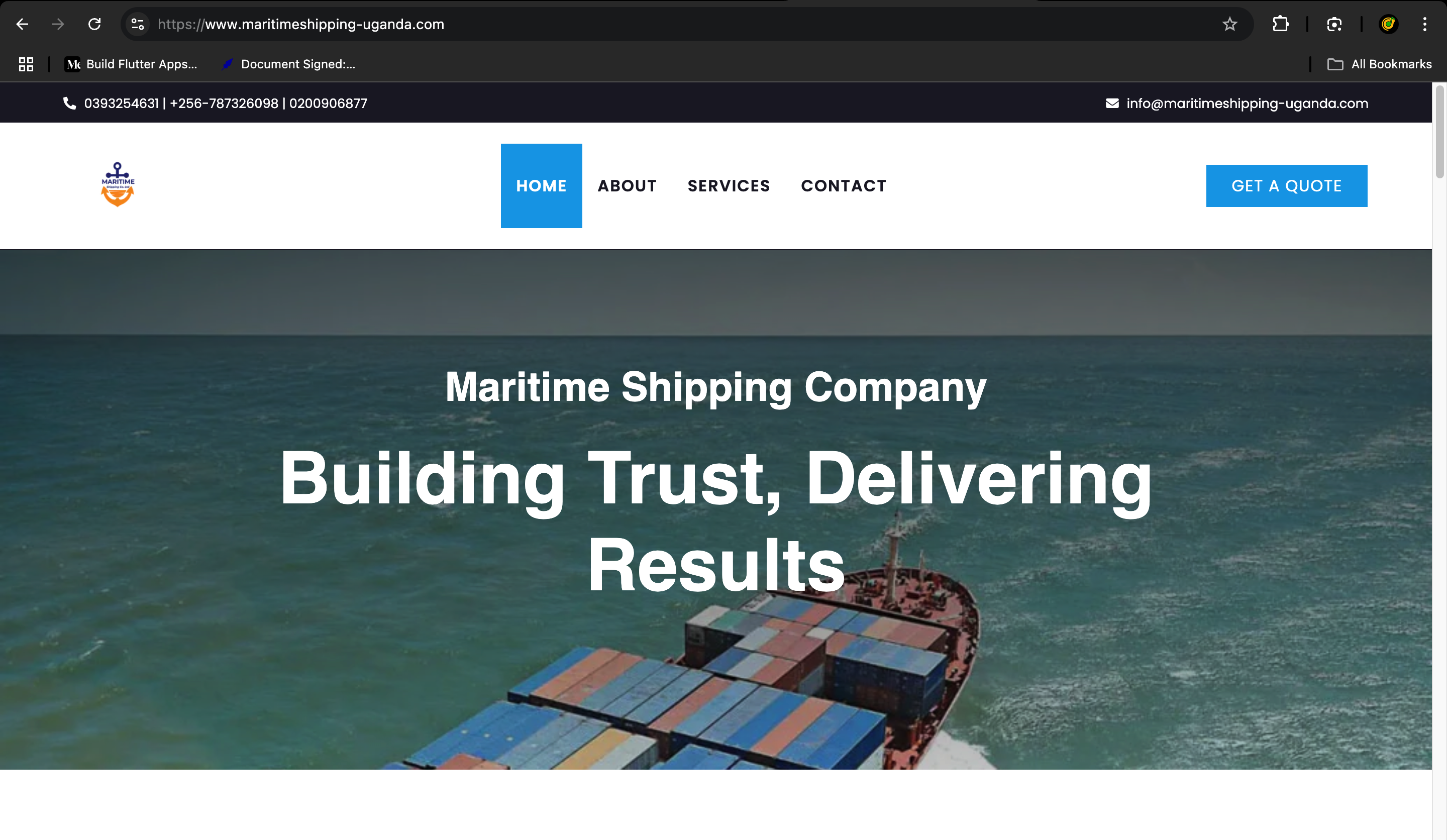 Maritime Shipping Company
